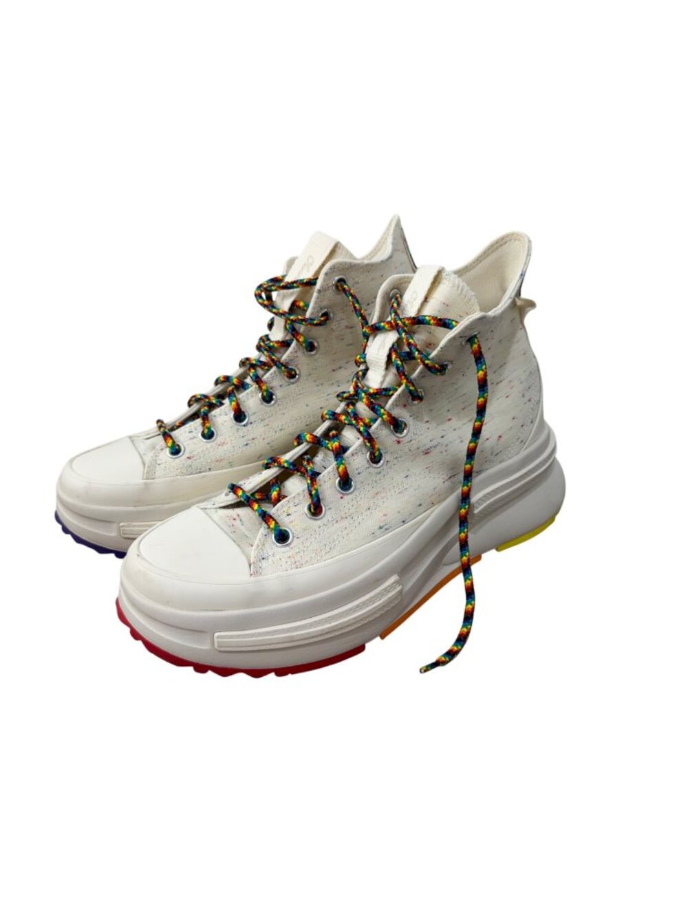Converse All Star Pride Platform High Top Sneakers Unisex Size 9 Men/10.5 Women